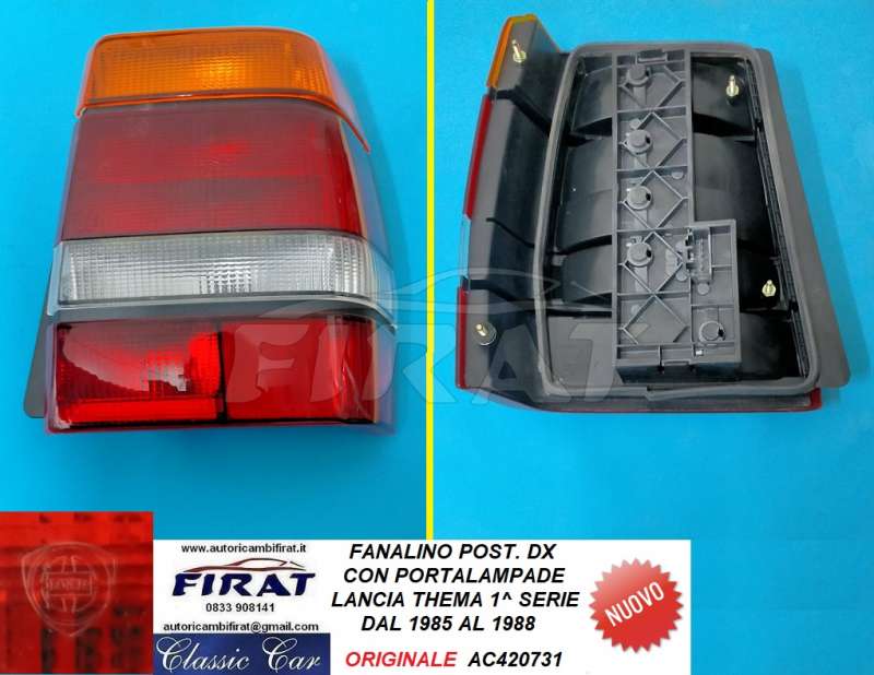 FANALINO LANCIA THEMA 85 - 88 POST.DX